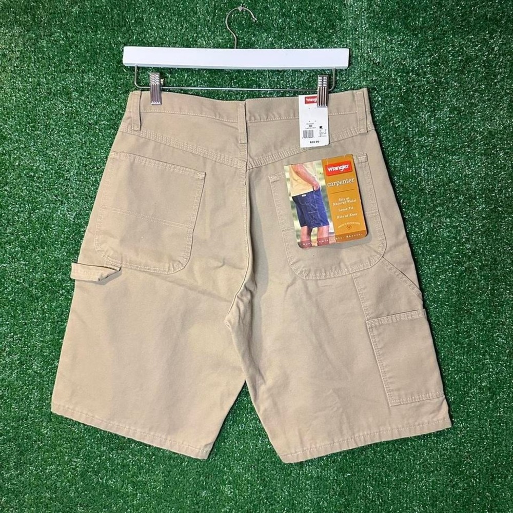 Tan Wrangler Carpenter Shorts NWT‎